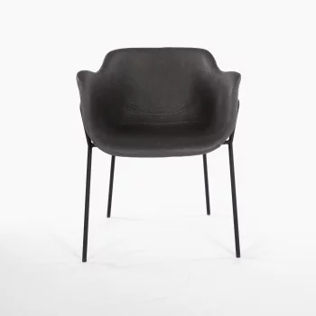 Стул Осло темно-серая экокожа 62X56X76 CM