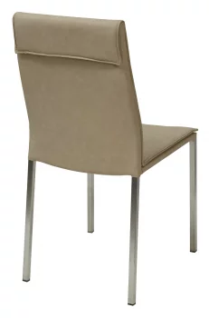 Стул BALTI-A Cappuccino винтажный из экокожи 43X42X91 CM