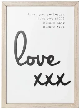 Фоторамка Love You 26X36 CM