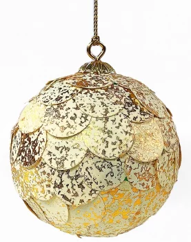 Шар новогодний декоративный Paper ball 9X9X9 CM