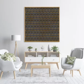 Постер на холсте Roman Mosaic 105X105 CM