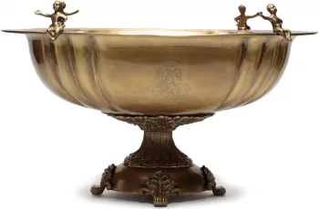 Чаша для охлаждения вина Antique Brass 46X31X31 CM