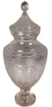 Ваза из хрусталя Trofi 31X31X72 CM