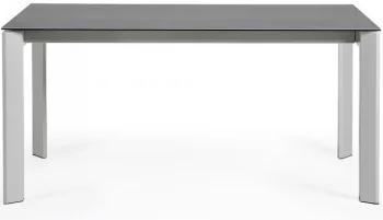 Раздвижной стол Atta 160-220X90X76 серые ножки серая керамическая столешница