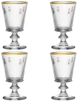 Набор из четырёх бокалов Abeille 240 ml