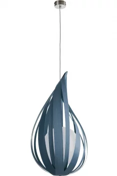 Подвесной светильник Raindrop 36X22X22 CM голубой