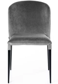 Стул Albert 47X62X86 CM серого цвета