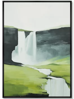 Набор из двух постеров на холсте Milky Rivers 75X105 / 75X105 CM