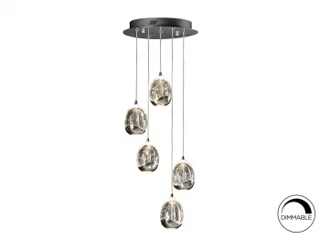 Подвесной светодиодный светильник Rocio LED 5L 30X80 CM