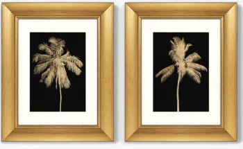 Диптих Golden Palms 41X51 / 41X51 CM