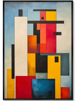 Постер на холсте Urban paints 75X105 CM