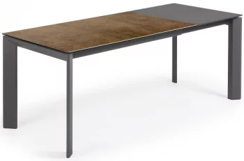 Раздвижной стол с керамической столешницей Axis 140-200X90X76 CM