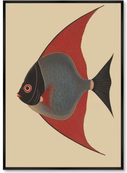 Постер на холсте Angel Fish 75X105 CM