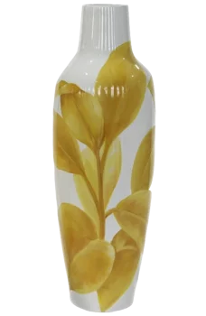 Фарфоровая ваза Leaf 27X27X80 CM