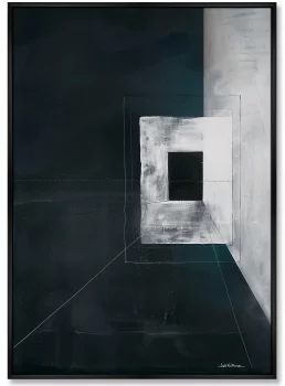 Репродукция картины на холсте Getting Out of Your Comfort Zone 75X105 CM