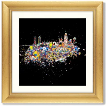 Постер Barcelona optimistic abstraction 61X61 CM