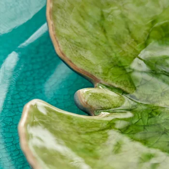 Тарелка Riviera Alchemille leaf 18X17X2 CM