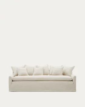 Трёхместный диван Zenira со съёмным чехлом и подушками 230X105X85 CM