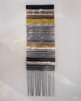 Мягкий текстильный арт-объект V - Rhythm 40X1X130 CM