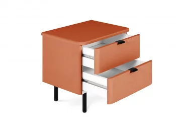Тумба прикроватная с 2 ящиками Rimini 48X35,6X49,4 CM