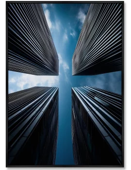 Постер на холсте Urban Landscape 75X105 CM