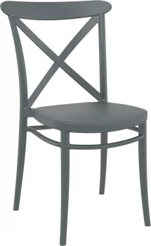 Стул пластиковый Cross 51X51X87 CM