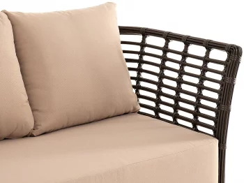 Диван из искусственного ротанга Валенсия 202X85X80 CM