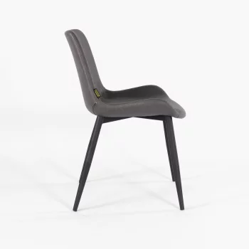 Стул Тревизо темно-серая экокожа 79.5X57.5X51.5 CM