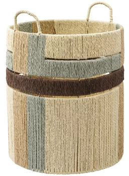 Корзина плетеная Bongo Chocolate Ethnic 41X41X52 CM