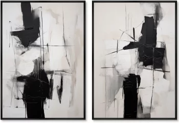 Набор из двух постеров на холсте Espacio abstracto 75X105 / 75X105 CM