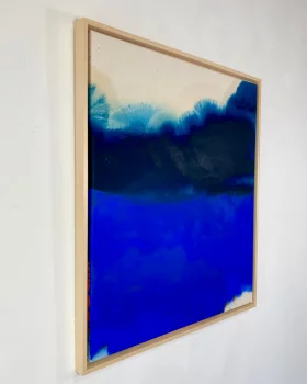 Голубой кобальт II 70X60X4 CM