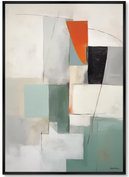 Набор из двух постеров на холсте Summer colors geometry 75X105 / 75X105 CM