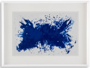 Постер Hommage by Yves Klein 112X84 CM