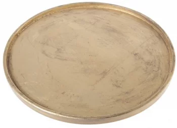 Деревянный поднос Goud Rond Hout 39X39X2 CM