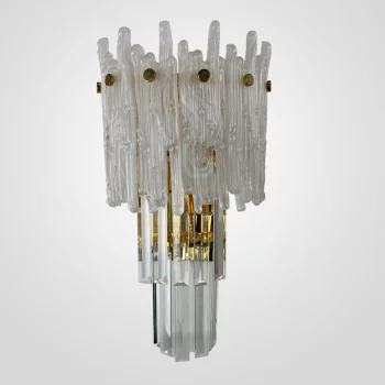 Настенный светильник Murano Glass Ice 25X14X45 CM