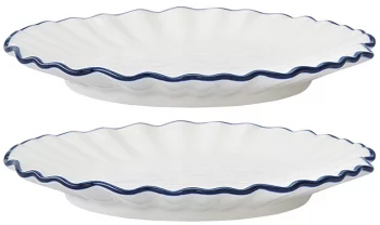 Набор из двух десертных тарелок Santorini Ø16 CM