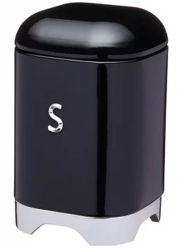 Ёмкость для хранения сахара Lovello 12X12X19 CM Black