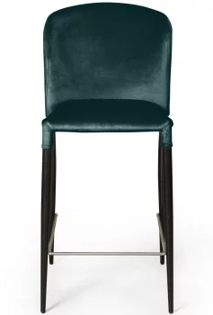 Стул полубарный Albert 44X55X99 CM зелёный