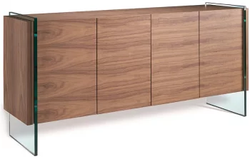 Комод из шпона грецкого ореха Nogal 170X43X77 CM