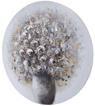 Фактурная картина Bouquet Ø80 CM