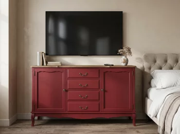 Бежевый комод Леонтина 160X42X91 CM