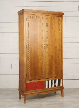 Двустворчатый платяной шкаф Гуашь 100X60X200 CM