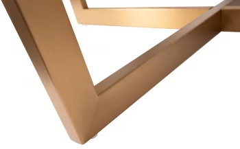 Стол журнальный Pearl White 100X100X41 CM