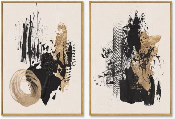 Диптих на холсте City Night 75X105 / 75X105 CM
