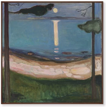 Постер на холсте Lunarlight 105X105 CM