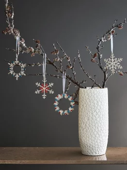 Набор из четырёх ёлочных украшений Christmas Diamonds 12 CM