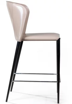 Стул полубарный Albert 44X55X99 CM капучино