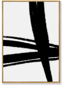 Диптих на холсте Black knots 75X105 / 75X105 CM