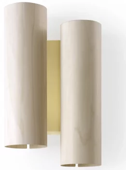 Бра Black Note Duplet 21X10X35 CM Ivory White