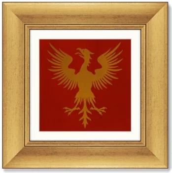 Диптих Seamless pattern featuring griffin 36X36 / 36X36 CM